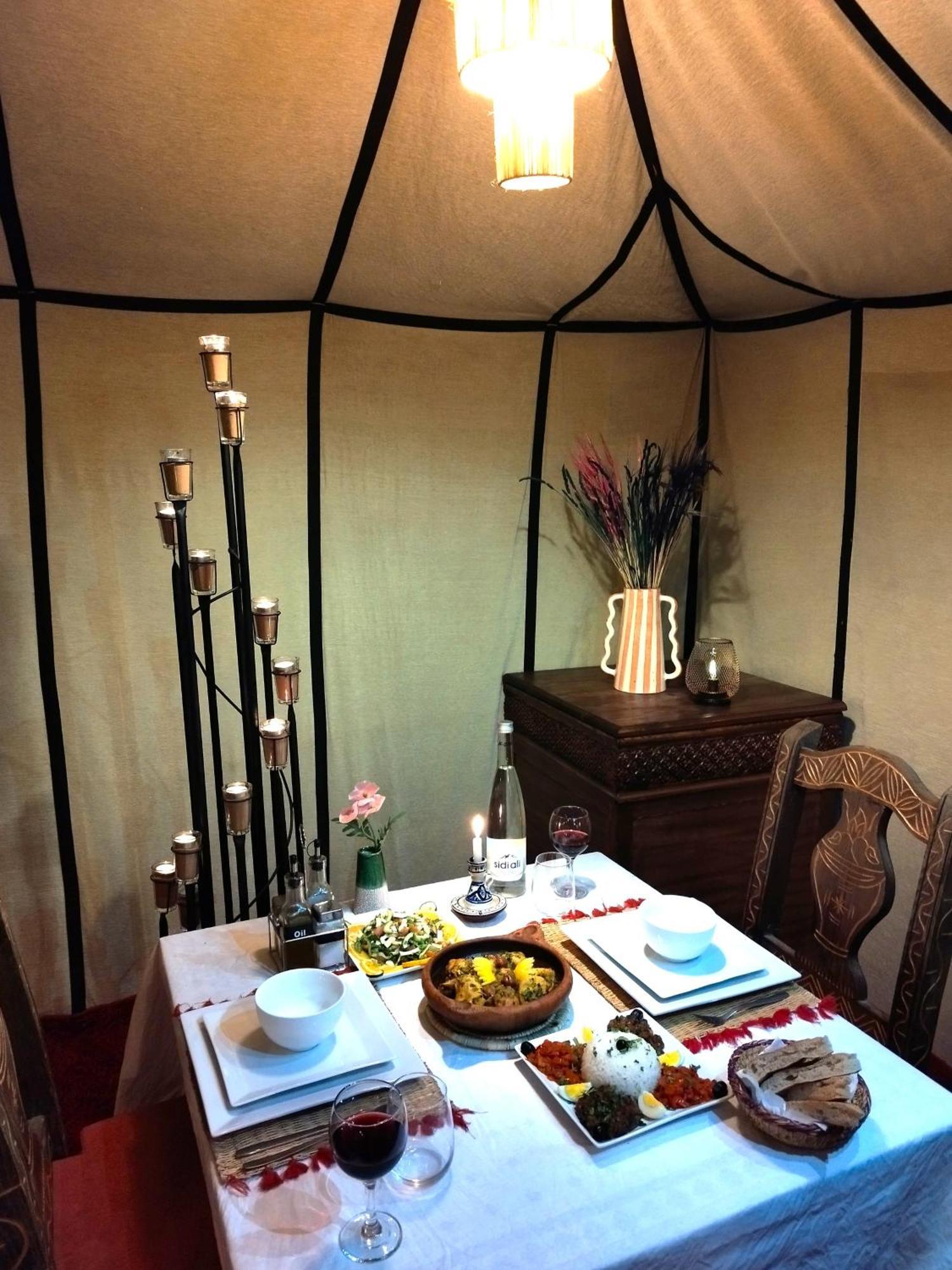 ホテル Salam Luxury Camp メルズーガ エクステリア 写真